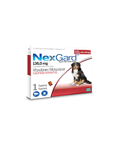 Nexguard XLarge (25,1-50kg) Single Red