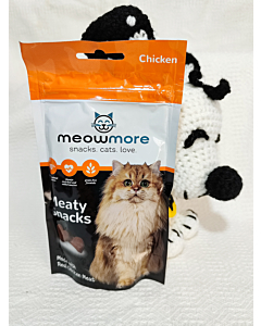Treat Cat Chicken 35g Pk Meow More