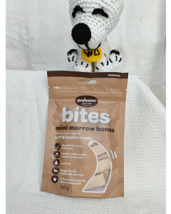 Treats Probono S/Moist Mini Marrowbones 120g Pouch