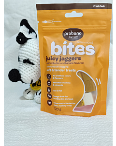 Treats Probono S/Moist PNB Juicy Jaggers 120g Pouch