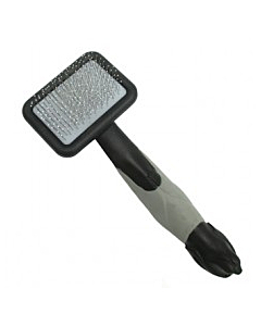 Brush E-Slicker Grey Handle Small