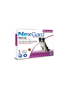 Nexguard Large (10,1-25kg) Single Purple