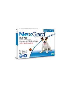 Nexguard Medium (4,1-10kg) Single Blue