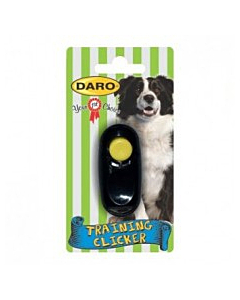 Pet Clicker Oval Black